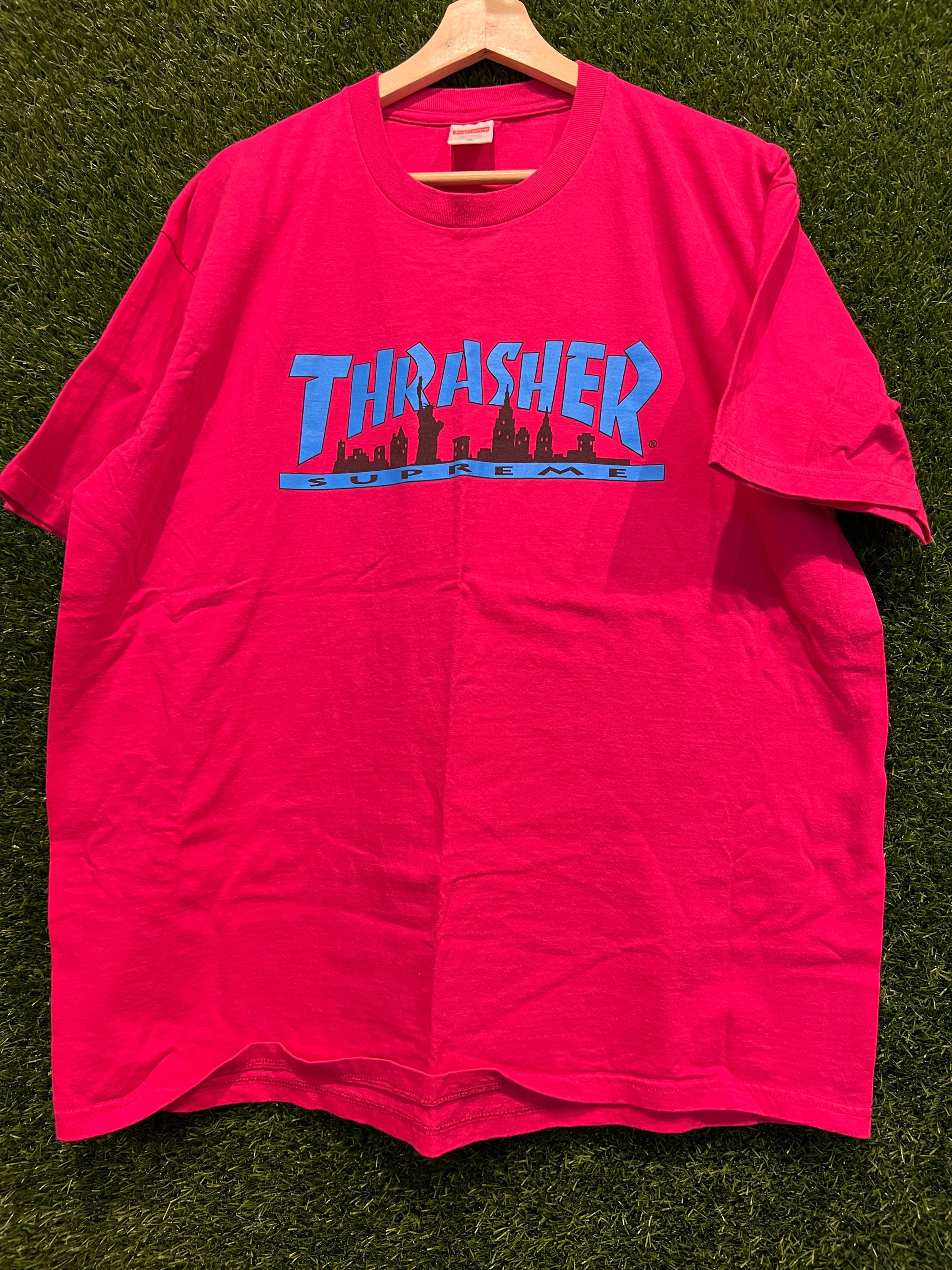 Supreme Thrasher Skyline Tee Size XL USED | The Connect Clothing Store